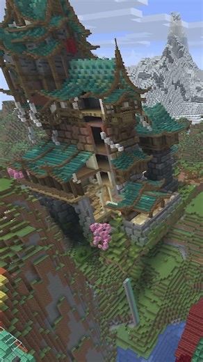 Chinese House 🏯 | Minecraft Timelapse Build | CraftixRO #minecraft #minecraftbuilding #gaming