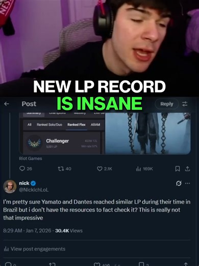 Discover the Insane New LP Record for League of Legends