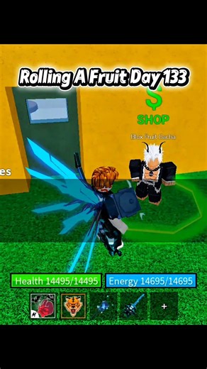 Rolling A Fruit Day 133 • Blox Fruits || #bloxfruits #roblox #bloxfruitspvp #fyp #shorts