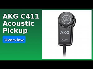 REVIEW (2026): AKG C411 Acoustic Pickup. Features.