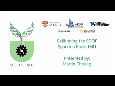 How to Calibrate the SparkFun Razor IMU Tutorial