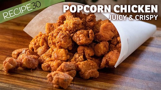 KFC Style Popcorn Chicken - Everyone can make at home