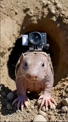 Naked Mole-Rat Burrow Exploration | Scientific POV Tunnel Footage