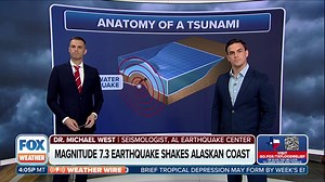 Magnitude 7.3 earthquake shakes Alaska