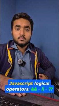 JavaScript: &&, ||, ?? Operators Explained in 2 Minutes