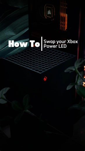 The Easiest Xbox Mod You Can Do #xboxseriesx #xboxmod #customxbox #desksetup #gamingsetup