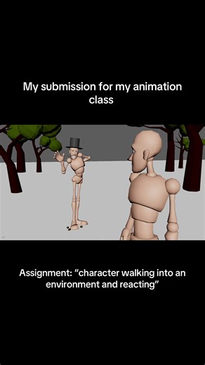 Here’s my submission for my animation class at scad. Crazy to think a year ago from now I had my first animation class. #animations #art #scad #3d #3danimation