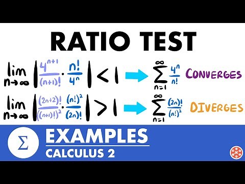 Ratio Test Examples | Calculus 2 - JK Math