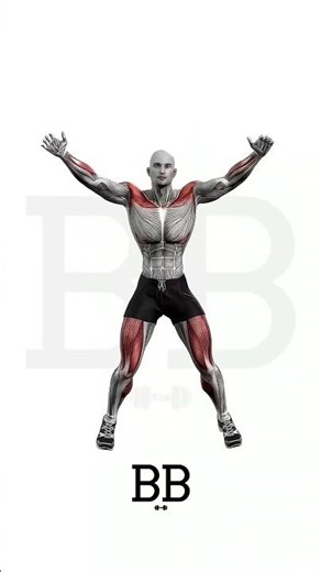 Jumping Jacks (CARDIO): The #1 Move to Torch Calories Anywhere! 🏃‍♂️⚡