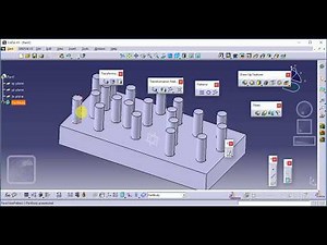 User Pattern Command CATIA V5