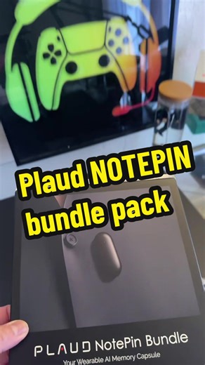 Meet the future of note-taking 🔥 The Plaud Note Pin Bundle Pack records, transcribes, and organizes everything for you — meetings, ideas, lectures… just press and go. No more missed details. 🎤✨ #PlaudNote #SmartRecorder #AITech #ProductivityHacks
