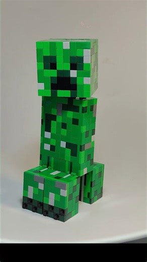 Creeper - Lego Minecraft (Tutorial) #shorts