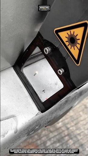 Laser Marking Tool marks metal surfaces clearly best for industrial identification #tool