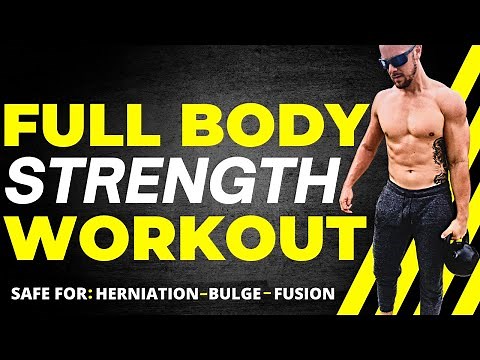 Full Body Strength Workout For Bulging Disc or Herniated Discs