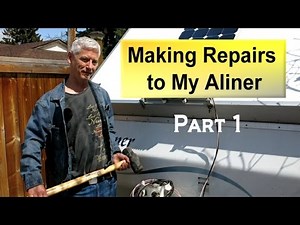 Repairing My Aliner Trailer Part 1 - Assessing the Damage