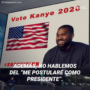 "Las Kardashian harán de la Casa Blanca toda una casa de moda y escándalos”. Kanye West no piensa quedarse con los brazos cruzados y oficialmente se quiere postular para la presencia de los Estados Unidos de América 2020. Sin embargo, aunque en un principio parecía una broma de mal gusto, muchos personajes importantes y poderosos han mostrado su apoyo total al rapero. Síguenos en nuestro canal de YouTube: http://bit.ly/yt-iconos | íconos