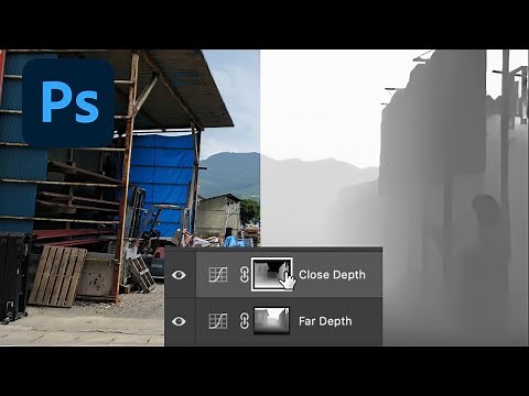 Instant Photoshop Depth Map: Output Depth Map Only Trick