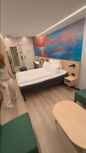 Room tour at Saga Thon Hotel Haugesund ✨ #shorts #hotelreview #haugesund