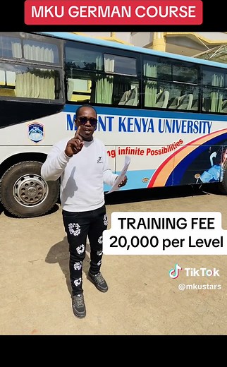 Learn German at MKU: 4 Levels, 3 Months, $20,000 per Level