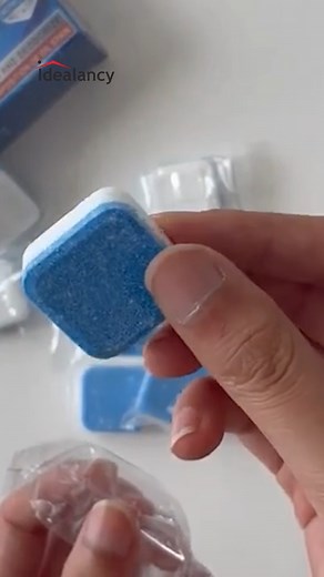 6.4K views · 17 reactions | Washing Machine Cleaning Tablet - 12 Pcs Keep your washing machine fresh and clean with our 12-piece cleaning tablet set. Easy to use and highly effective! #CleaningEssentials #WashingMachineCare #homemaintenance | Idealancy | Facebook