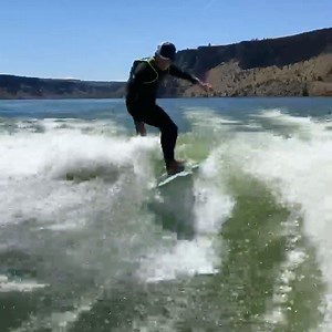 1K views · 31 reactions | @gerrylopezsurfboards with one of the longest waves of the year!  - Checkout the Gerry Lopez Riverboat Softop-CP! Designed for soft/mushy waves behind a boat or for river waves, this board is a staple in your quiver! - - - - #gerrylopez #riverboat #river #boatsurfing #surftech #surfing | Surftech USA | Facebook