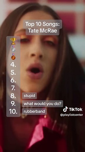 Top 10 Tate McRae Songs 🔥 Let us know if you disagree @tate mcrae #tatemcrae #greedy #youbrokemefirst #top10 #top10songs #pop Note: Songs & Video Credits/Sources are Tate McRae & Vevo on YouTube.