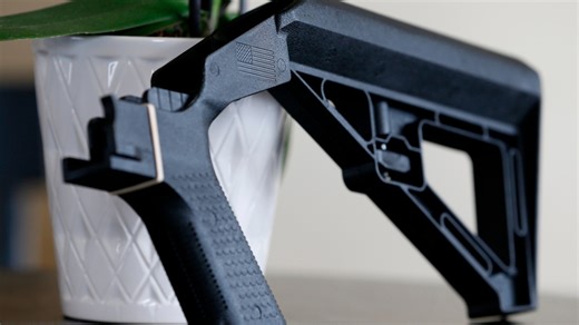 What is a bump-fire stock?