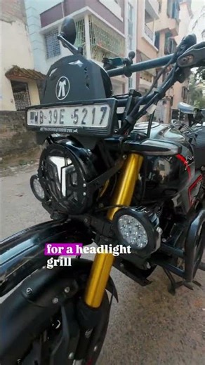 Tvs Ronin headlight Grill modification! #shortsfeed #tvsronin