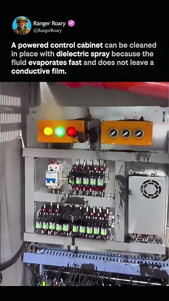Non-Conductive Cleaning for Running Equipment 💨