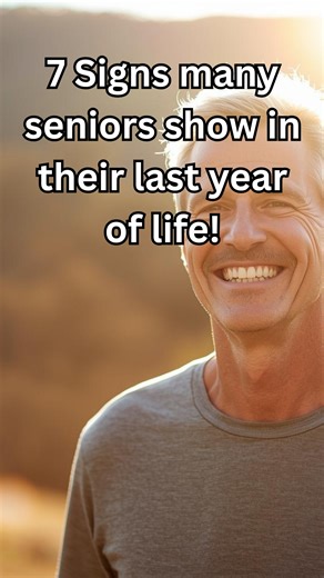 175K views · 2K reactions | 7 Signs Many Seniors Show in Their Last...