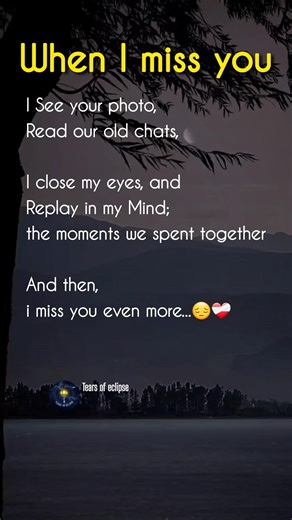 Whenever I miss you 😣 | I do everything, i can and get into pain 💔✨️ #brokeninside