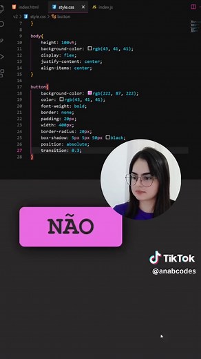 Criação de Botão Interativo com HTML, CSS e JavaScript