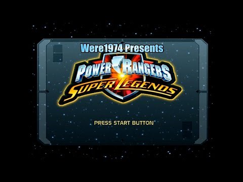 Power Rangers Super Legends 15th Anniversary (PLAYSTATION 2) Part 1