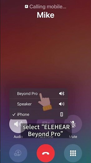 Beyond Pro Guide | 8. How to Make Calls Using Your Hearing Aids