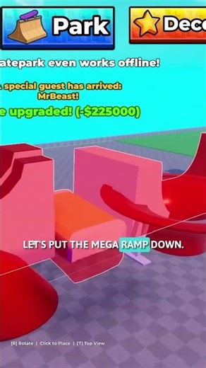 The ultimate Roblox mega ramp challenge! 🛹💥 #roblox #shorts
