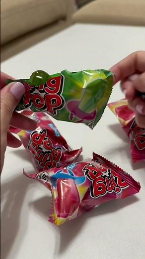 Ring Pop Candy With Two Flavors #asmr