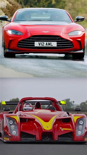 Aston Martin V12 Vantage v/s Radical RXC Spyder