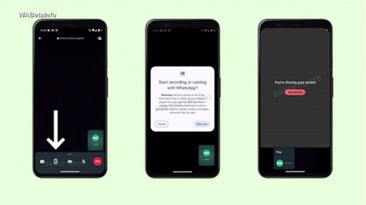 WhatsApp tests screen-sharing feature for video calls