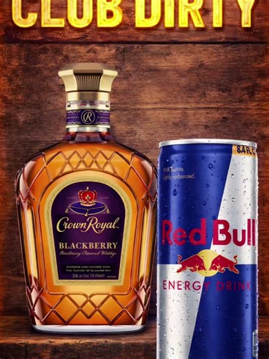 Crown Royal Blackberry and Red Bull Cocktail Recipe