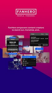 📲✨ Join the streaming revolution: FanHero is your gateway to standing out, monetizing, and leaving a global impact. Be a part of the transformative journey. Embrace the streaming future with FanHero today! 🌐🚀 #contentmonetization #community #creators #nft | FanHero