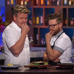 Chris receives a much needed confidence boost as Gordon absolutely loves his Lobster Pie... but which team will come out on top of the Mr Potato Head Challenge? #HellsKitchen #GordonRamsay | Hell's Kitchen USA