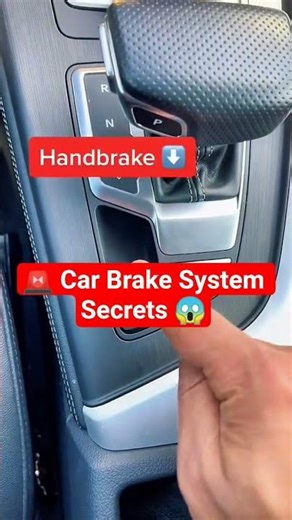 🚨 Car Brake System Secrets 😱 #cartips #carbrake #cars