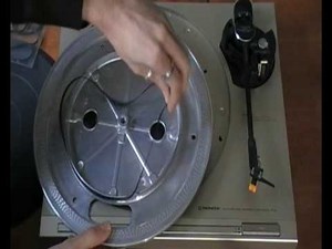 Changez la courroie plate de votre platine vinyle