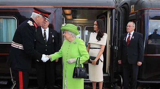 Meghan Markle’s first Royal train trip now a ticket to history