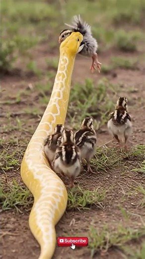 Python Attacks Guinea Fowl and Chicks‼️Bald Eagle Changes Everything #animals #wildlife #animallife