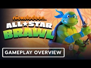 Nickelodeon All-Star Brawl - Official TMNT Leonardo Gameplay Overview