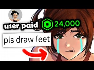 I Drew ANYTHING for ROBUX....