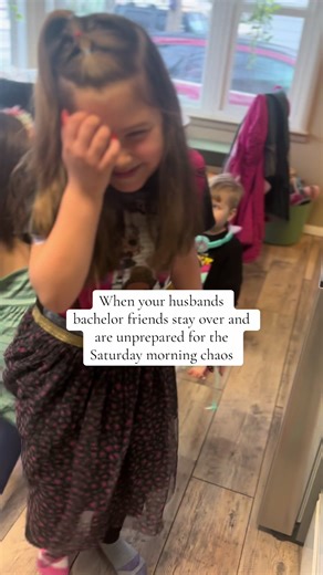 Saturday Morning Chaos: When Bachelor Friends Stay Over