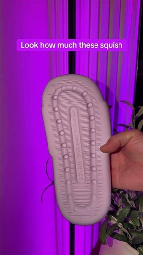 Cloud slides with soft foam cushioning ☁️ #cloudslides #comfort