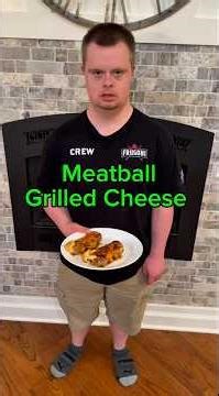 Quick & Easy Homemade Meatball Grilled Cheese| Let’s Go!